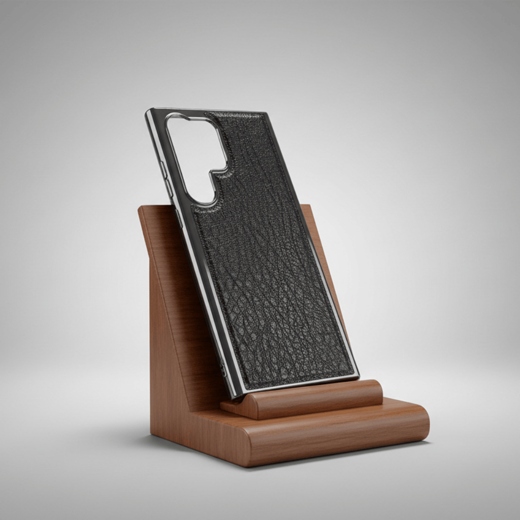 Cases & Covers Electroplated Grainy Leather Texture Back Case for Samsung S22