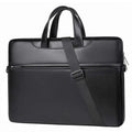 Handbags for Fashionable PU Leather Office Briefcase Laptop Sleeve Bag for Macbook