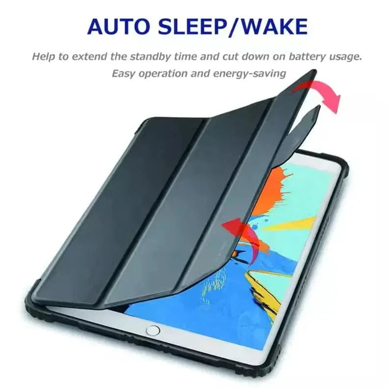 Faux Leather Anti-Slip Rugged TPU Hard PC Cover for iPad Pro | Pro 2 (12.9-inch)