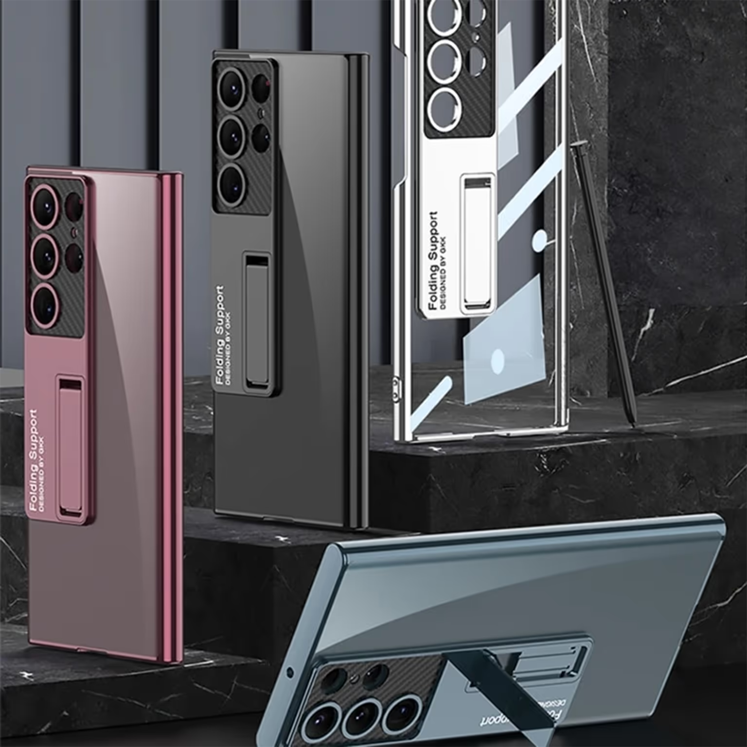 Ultra Hybrid Kickstand Hard Case for Samsung S24 Ultra