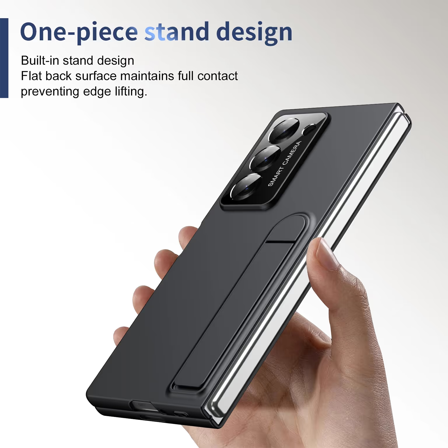 Foldable Kickstand Skin-Touch PC Case for Samsung Z Fold6