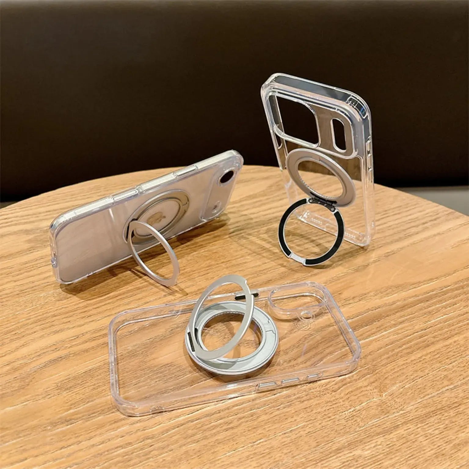 Cases & Covers 360 Degree Rotatable Magnetic Kickstand Shockproof Hard Case for iPhone 17 Air