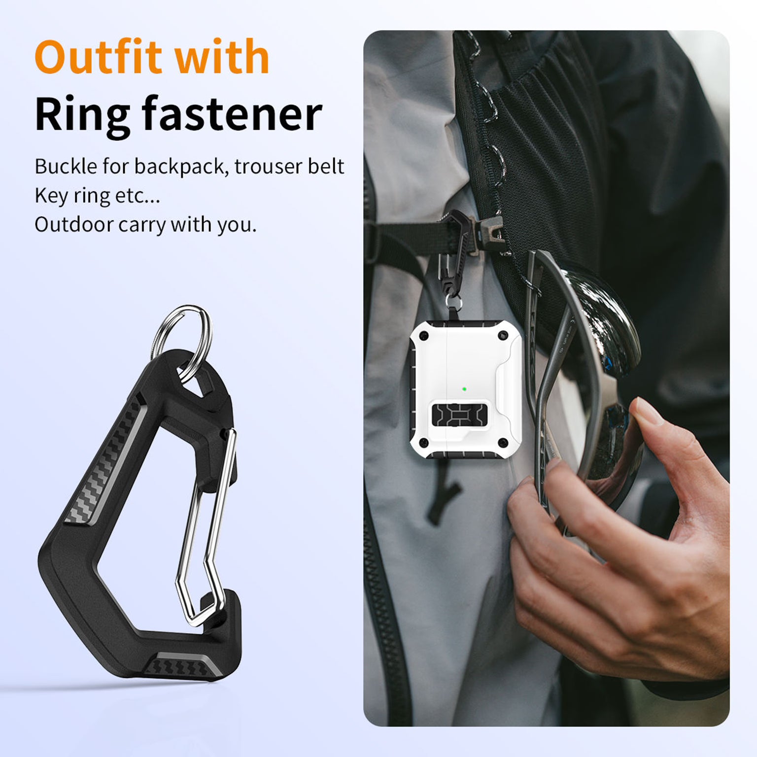 Dust-Proof Invisible Kickstand Magnetic Case with Switch Lock for Airpods Pro | Pro 2