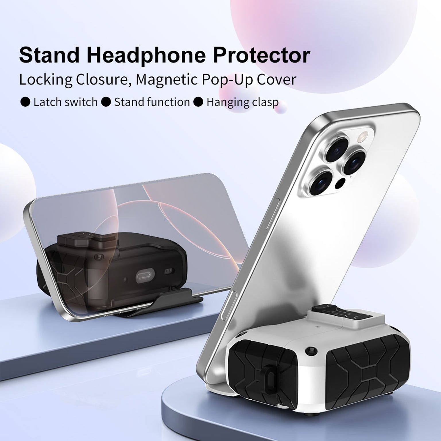 Dust-Proof Invisible Kickstand Magnetic Case with Switch Lock for Airpods Pro | Pro 2