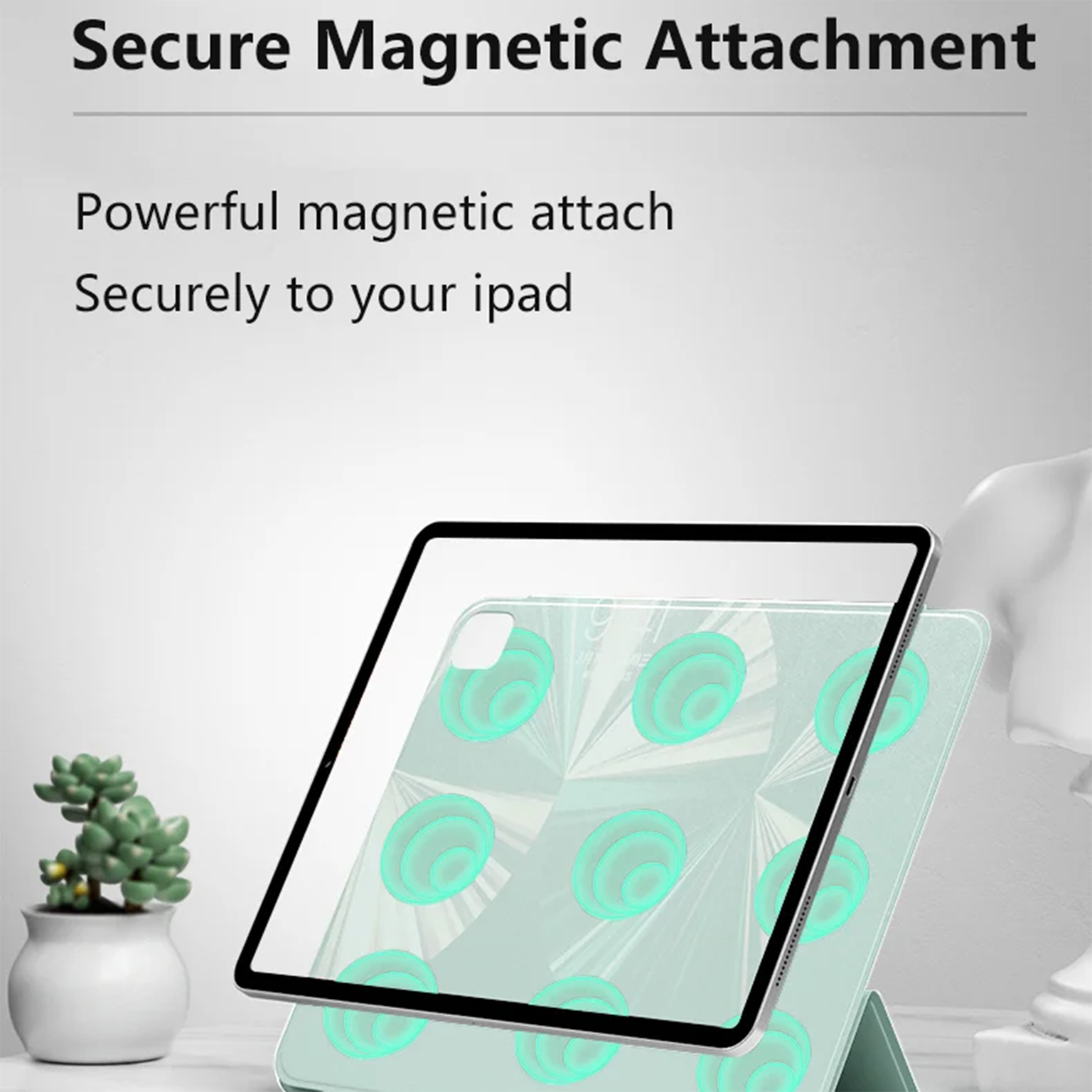 Magnetic Smart Trifold Slim Cover for iPad Air 4/5 | Air 11 M2/M3