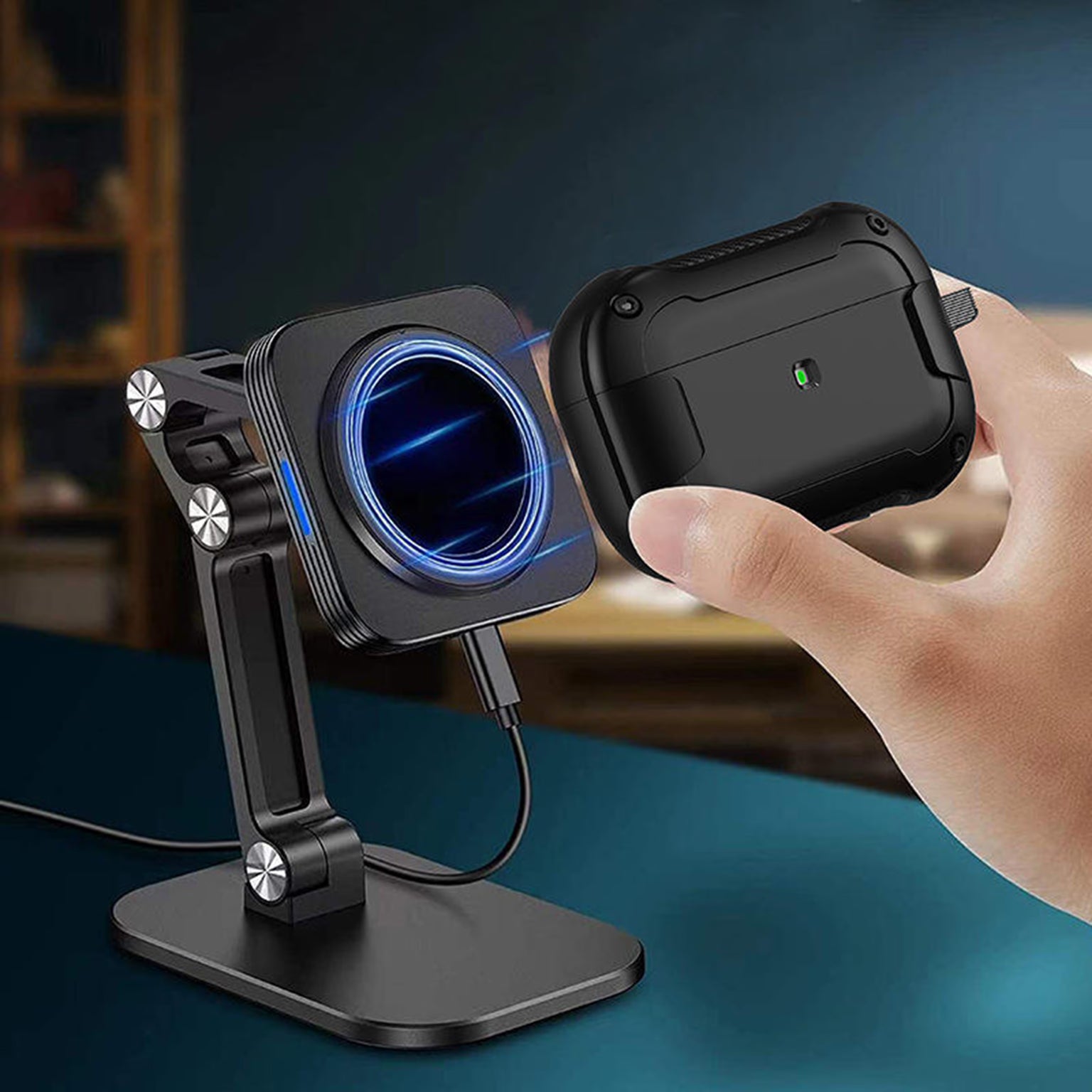 Magnetic Shockproof Hard Shell Protective Case for Airpods Pro | Pro 2