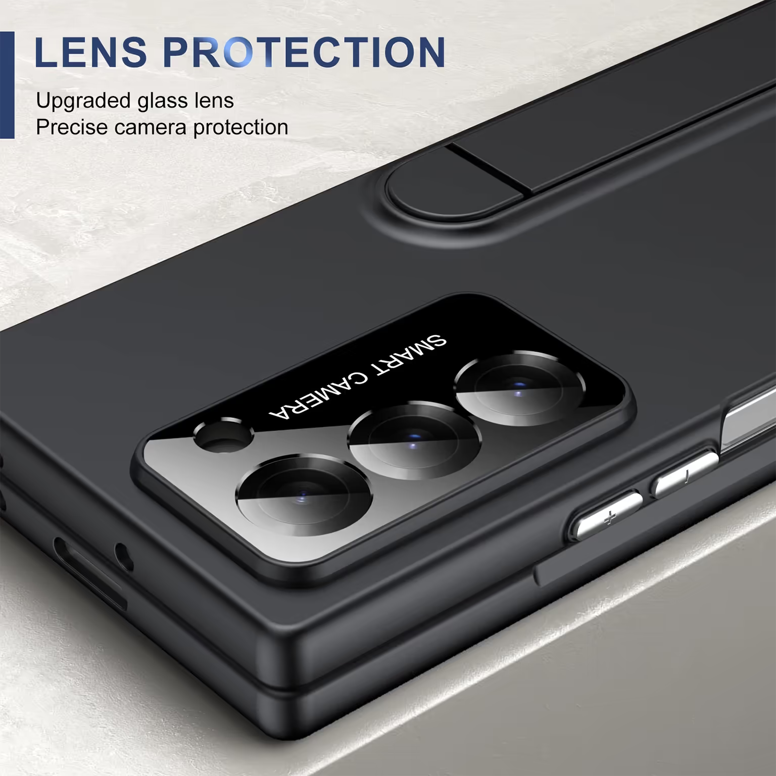 Foldable Kickstand Skin-Touch PC Case for Samsung Z Fold6