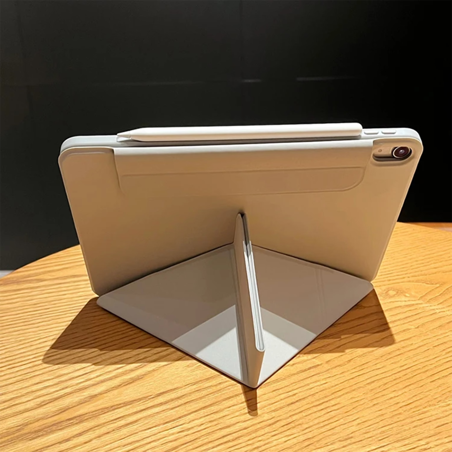 Multifold Leather Texture Magnetic Smart Folio Cover for iPad 10 (10.9-inch) | A16 (11-inch)