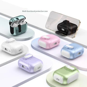 Automatic Pop-up Holder Earphone Case with Switch Lock for Airpods Pro | Pro 2