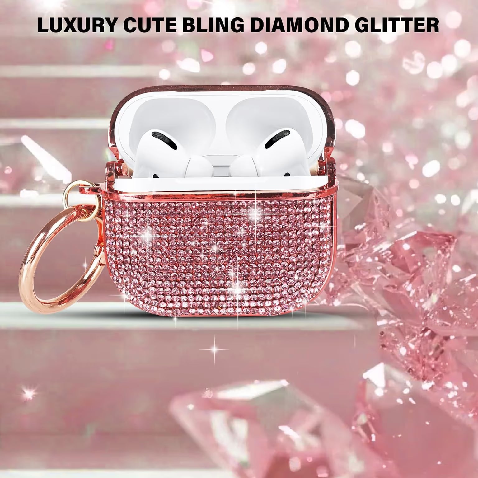Luxury Diamond Bling Glitter Crystal Shiny Sparkle Cover for Airpods Pro | Pro 2