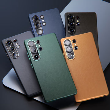 Leather Texture Hard Case for Samsung S25 Ultra