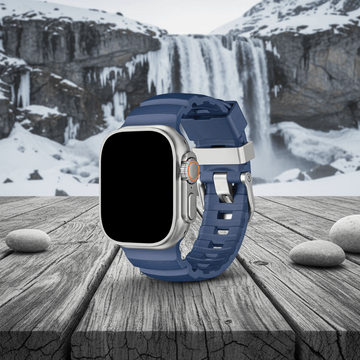 Watch Bands FKM Rubber Sports Band for Apple Watch 42 | 44 | 45 | Ultra 49 | 46mm S10