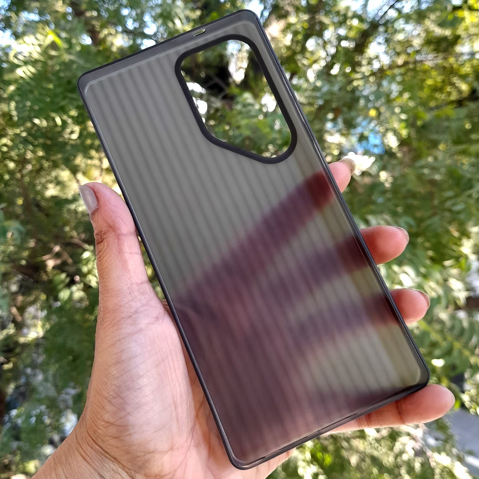 Frosted Ultra-Thin Slim Matte Fluted Paper Case for Samsung S25 Ultra