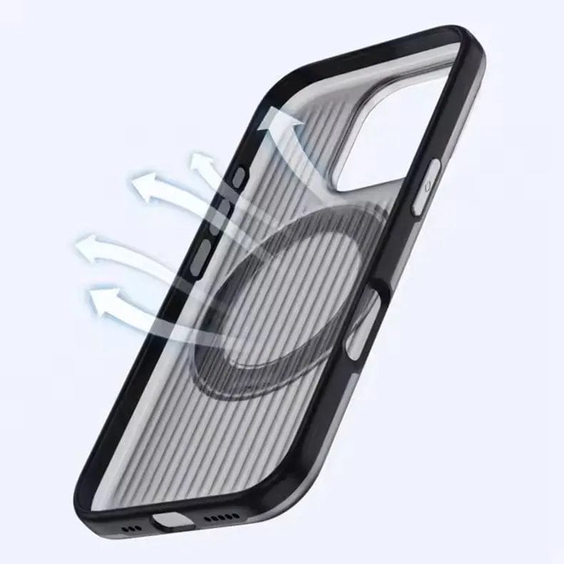 Cases & Covers for Fluted Texture Magnetic kickstand Matte Phone Back Case for iPhone