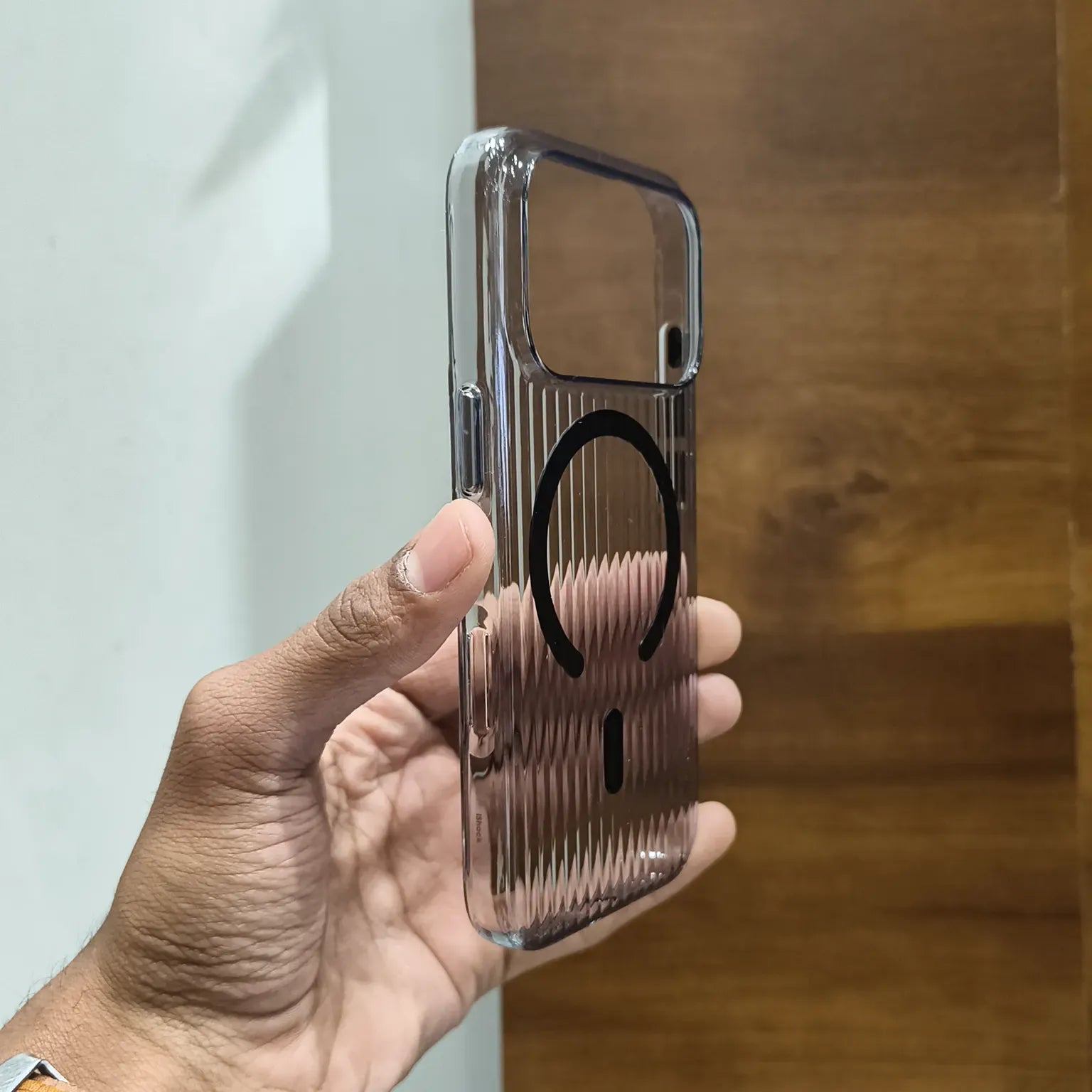 Cases & Covers Fluted Texture Magsafe Clear Case for iPhone 17 Pro Max