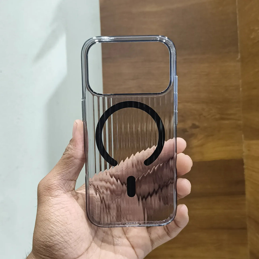 Cases & Covers Fluted Texture Magsafe Clear Case for iPhone 17 Pro Max