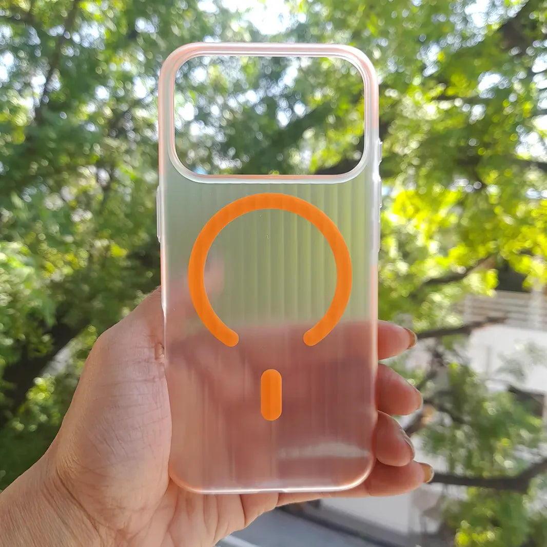 Fluted Texture Magsafe Matte Case for iPhone 17 Pro Max Cases & Covers