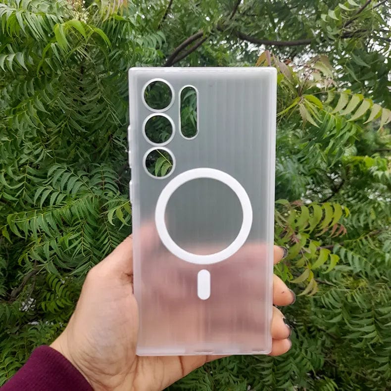 Cases & Covers Fluted Texture MagSafe Matte Case for Samsung S24 Ultra