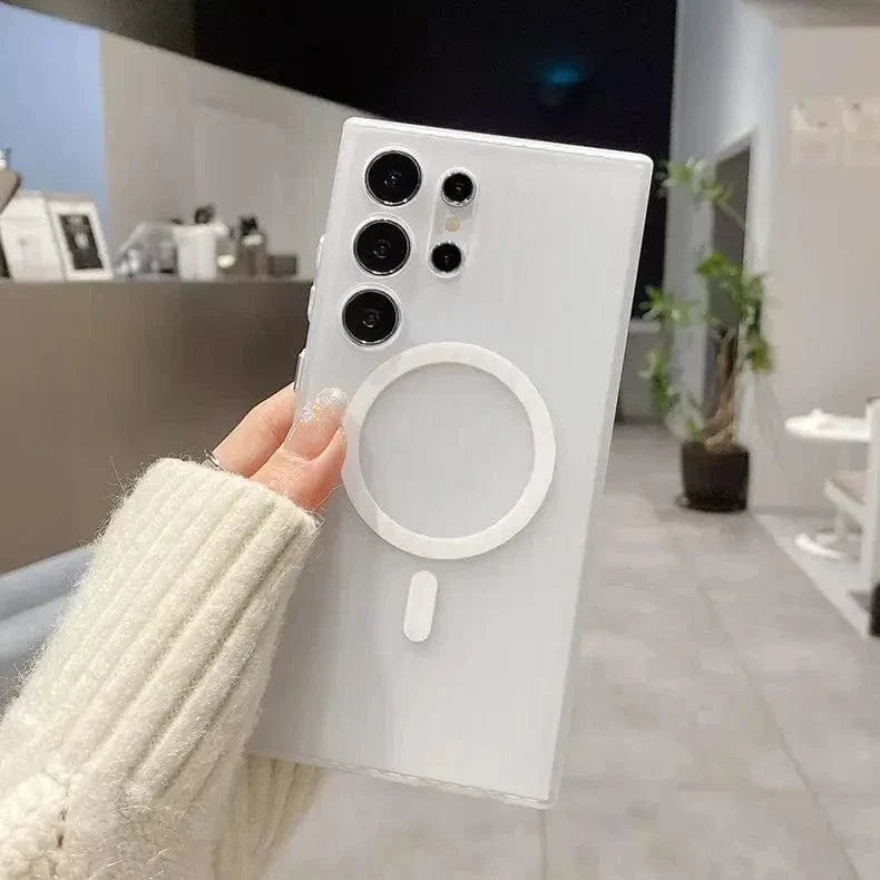 Cases & Covers Fluted Texture MagSafe Matte Case for Samsung S24 Ultra