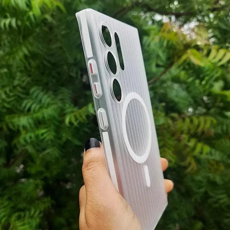 Cases & Covers Fluted Texture MagSafe Matte Case for Samsung S24 Ultra