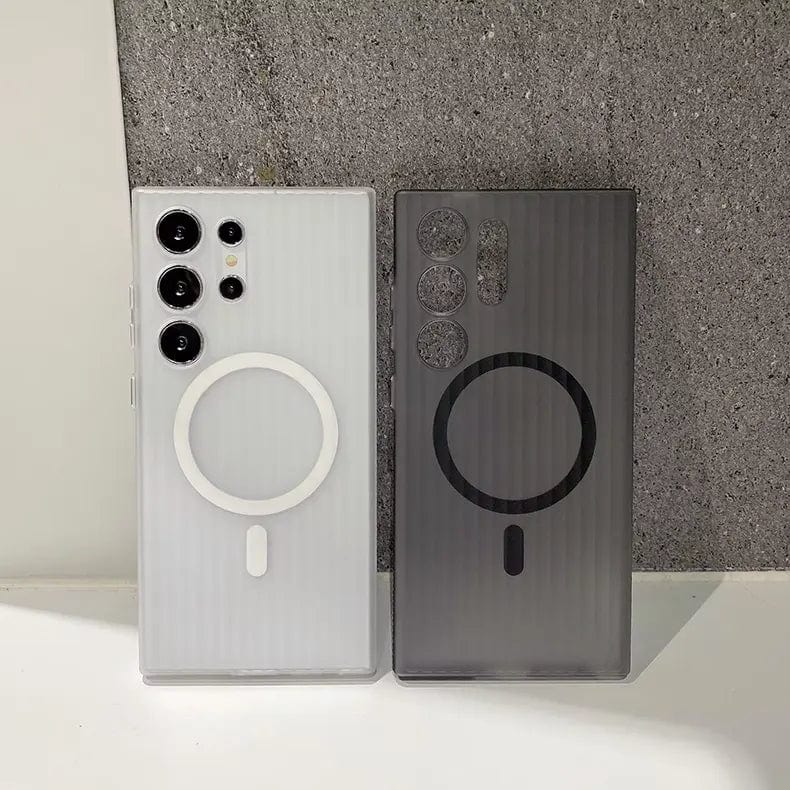 Cases & Covers Fluted Texture MagSafe Matte Case for Samsung S24 Ultra