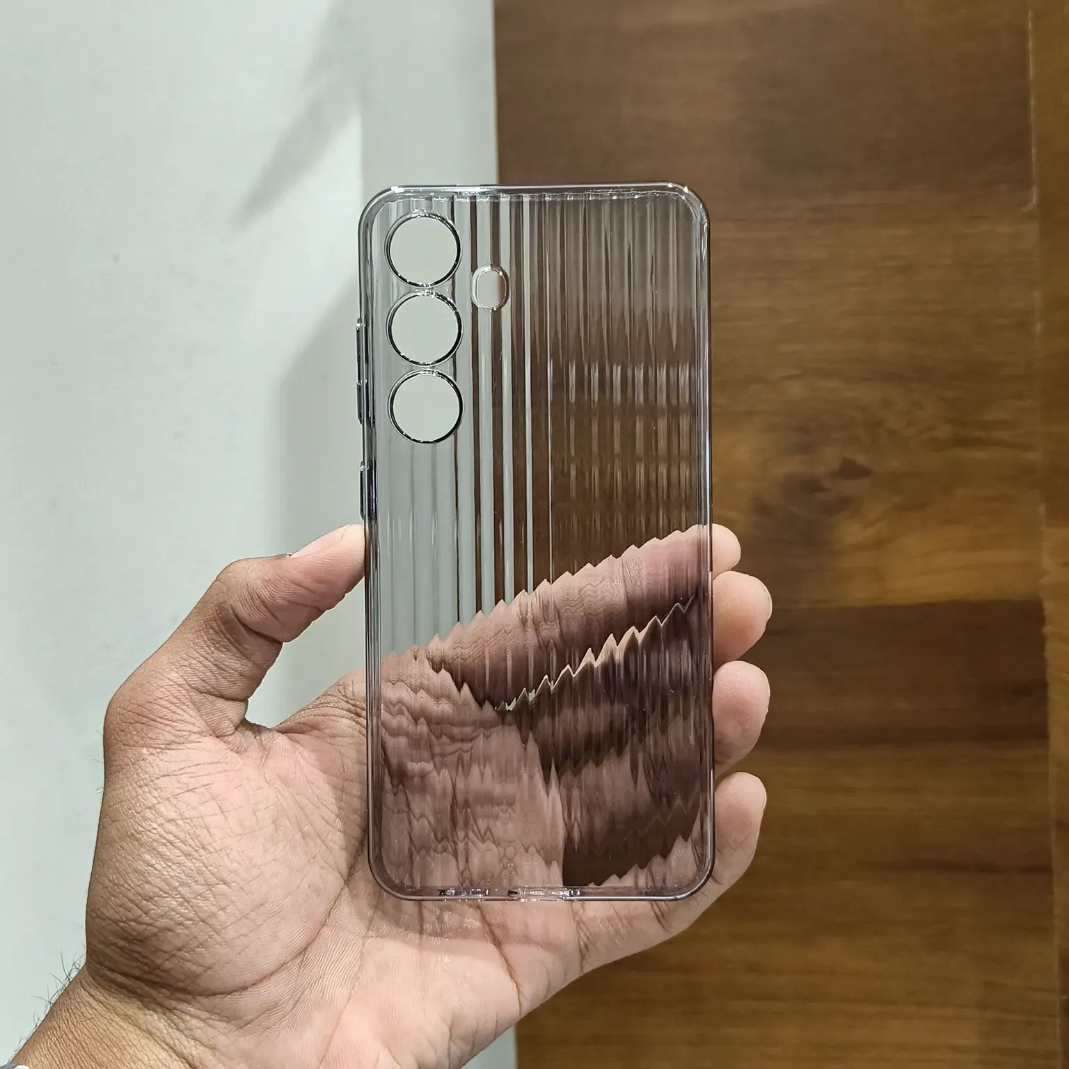 Cases & Covers Fluted Texture MagSafe Transparent Case for Samsung S24