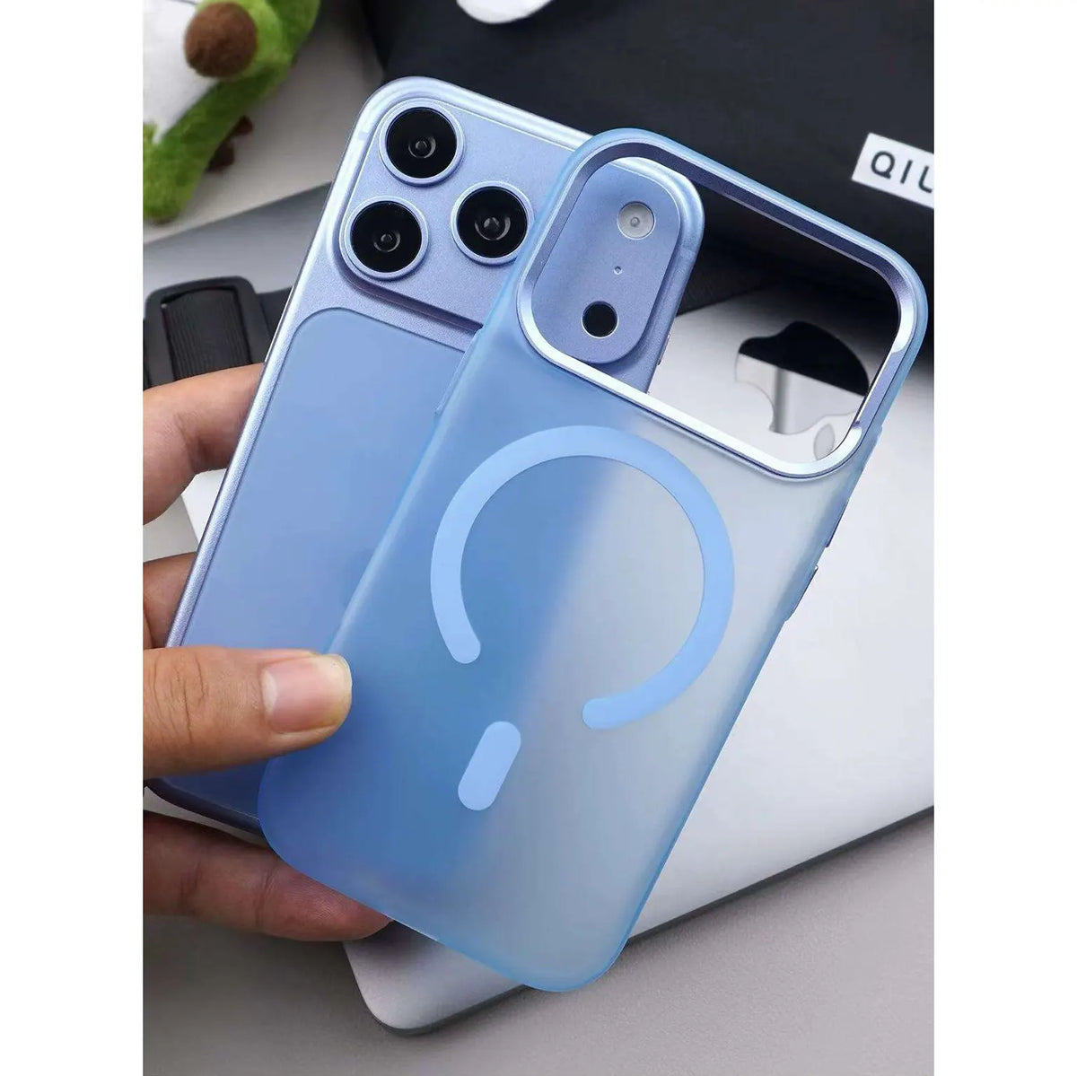 Frosted Matte Ultra-Thin Slim Metal Camera Kickstand Magsafe Case for iPhone 18 Pro Max KTSUBLVRV 8953382860965