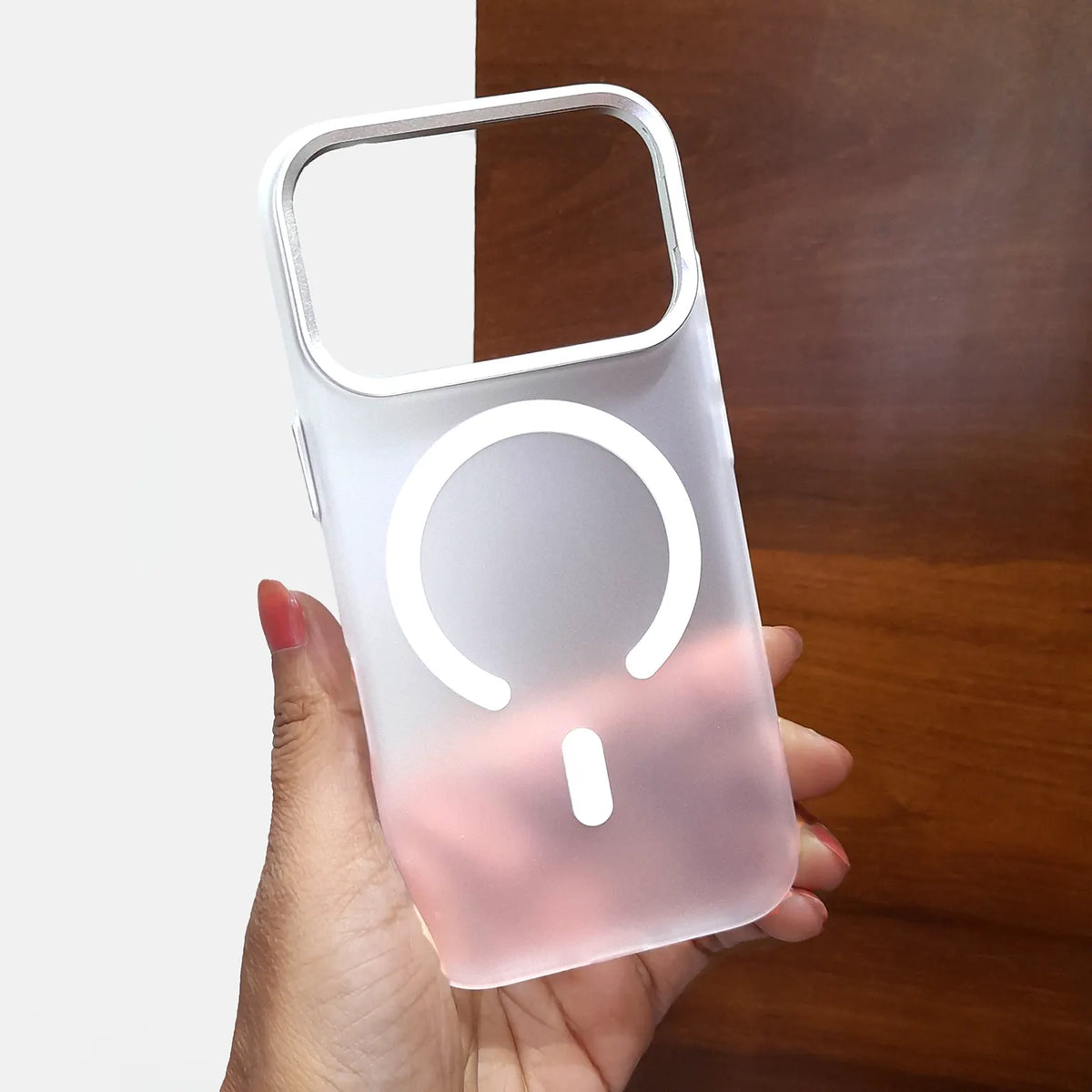 Frosted Matte Ultra-Thin Slim Metal Camera Kickstand Magsafe Case for iPhone 18 Pro Max