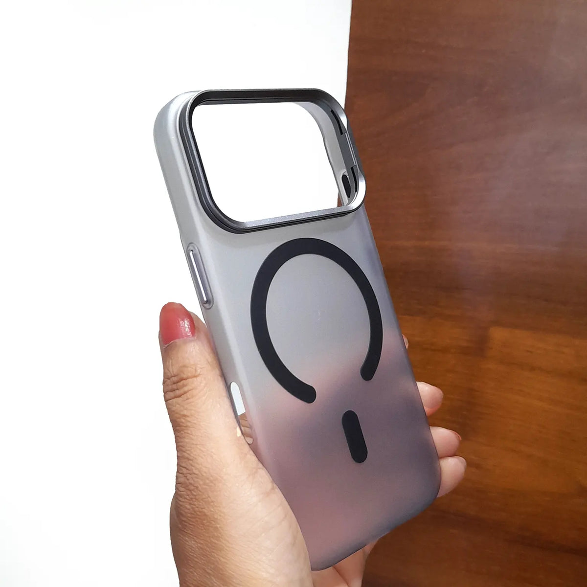Frosted Matte Ultra-Thin Slim Metal Camera Kickstand Magsafe Case for iPhone 18 Pro Max
