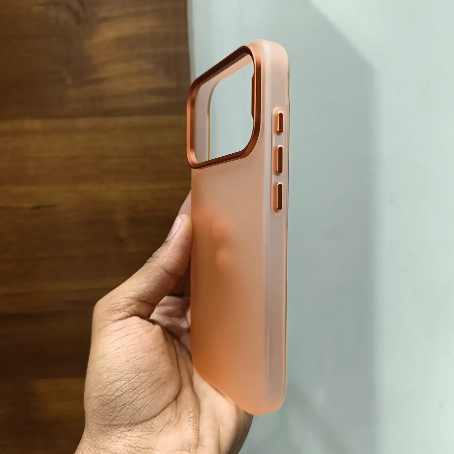 Cases & Covers Frosted Matte Ultra-Thin Slim Metal Key Case for iPhone 17 Pro Max