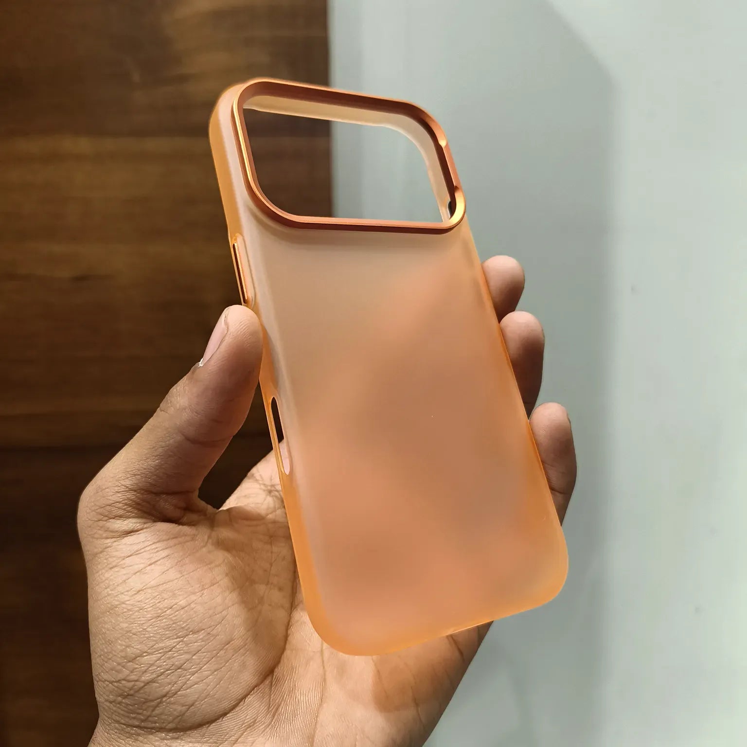 Cases & Covers Frosted Matte Ultra-Thin Slim Metal Key Case for iPhone 17 Pro Max