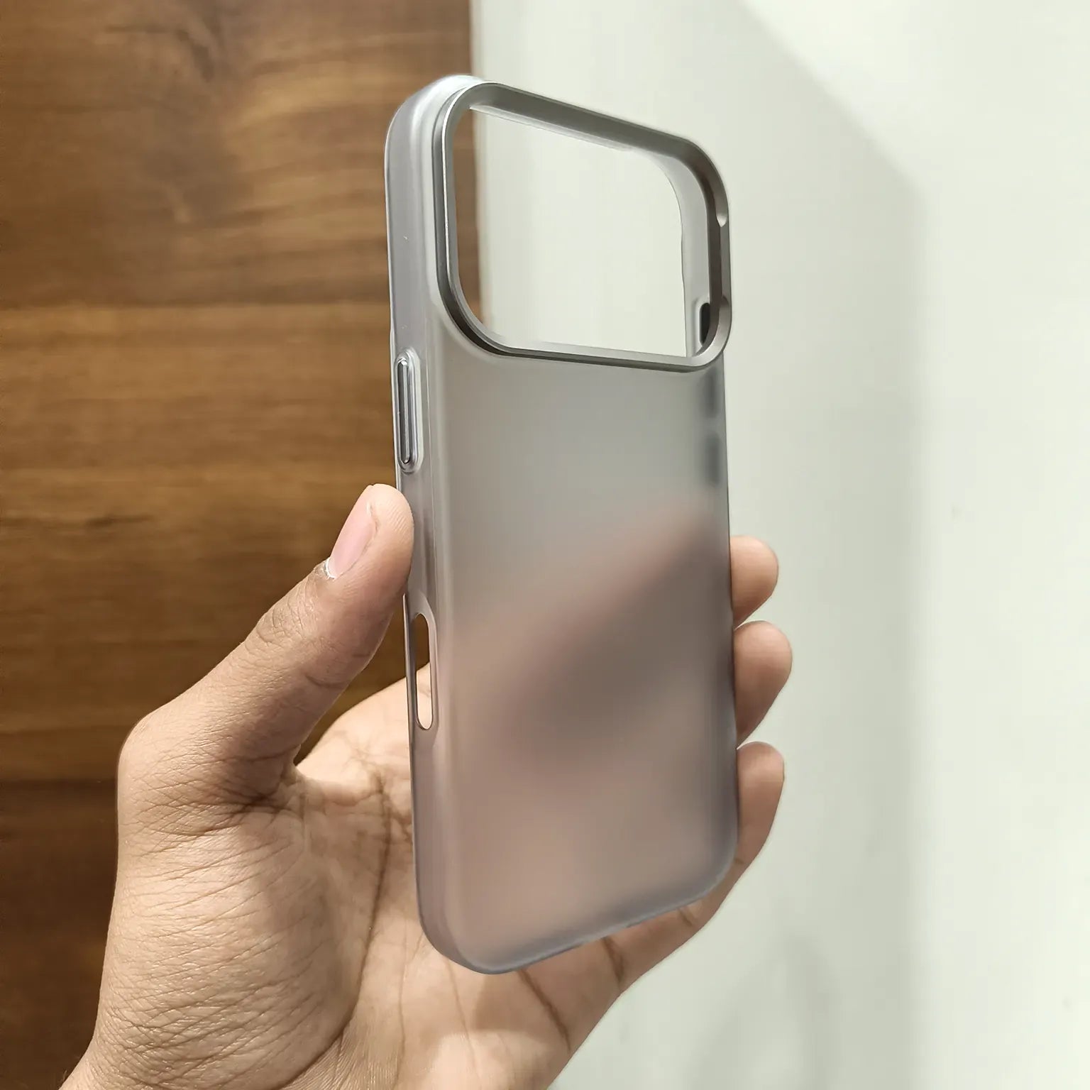 Cases & Covers Frosted Matte Ultra-Thin Slim Metal Key Case for iPhone 17 Pro Max