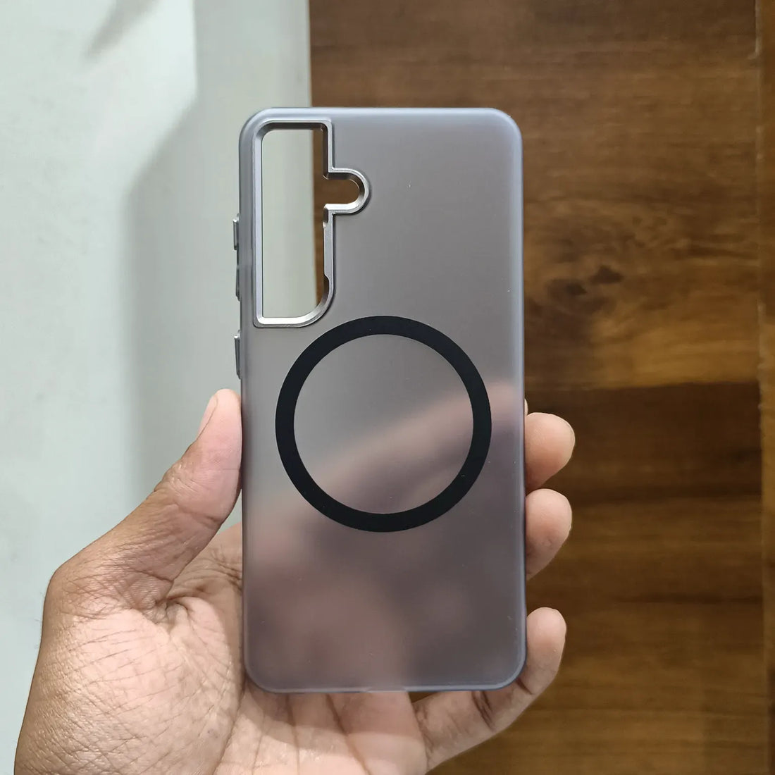 Cases & Covers Frosted Matte Ultra-Thin Slim Metal Key Magsafe Case for Samsung S24