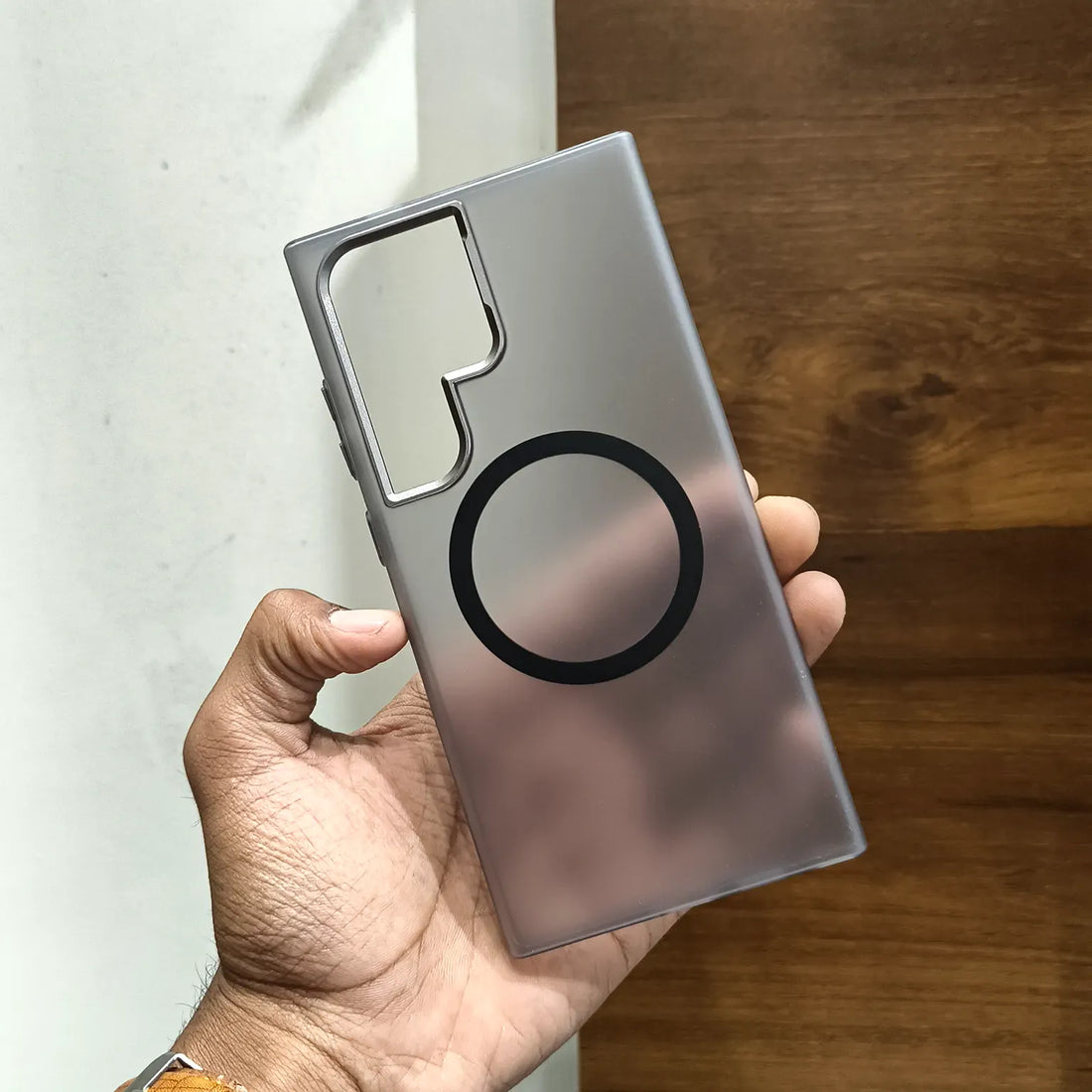 Cases & Covers Frosted Matte Ultra-Thin Slim Metal Key Magsafe Case for Samsung S24 Ultra