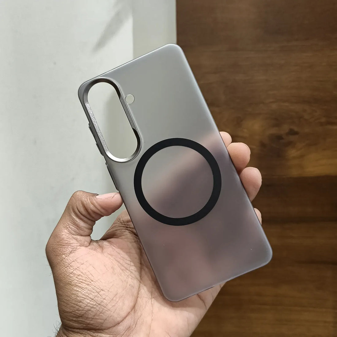 Cases & Covers Frosted Matte Ultra-Thin Slim Metal Key Magsafe Case for Samsung S26