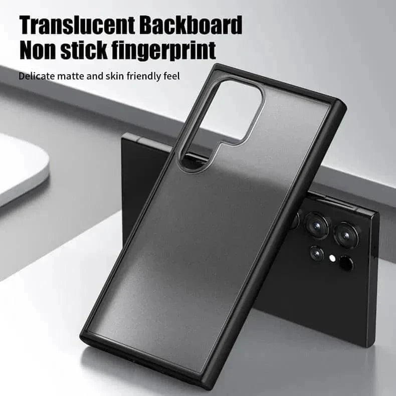 Frosted Semi Transparent Case for Samsung S24 Ultra