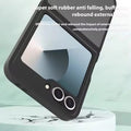 Cases & Covers for Samsung Z Flip5 / Black Frosted Semi Transparent Phone Back Case for Samsung Galaxy Z Flip