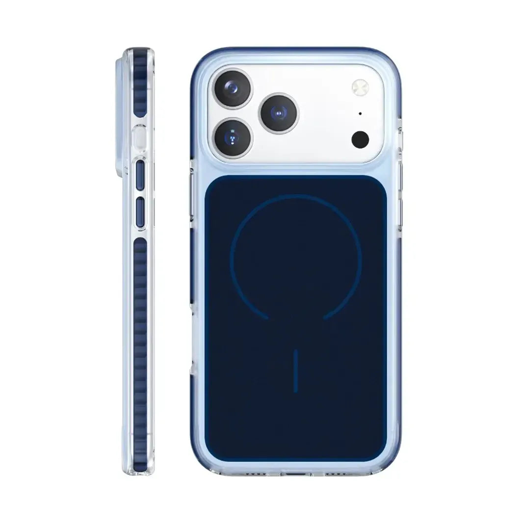 Deep Blue Frosted Skin Feel Magnetic MagSafe Hard Case for iPhone 17 Pro Cases & Covers