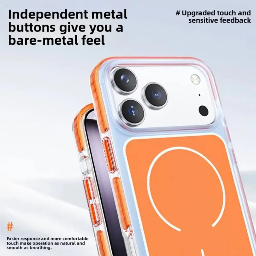 Frosted Skin Feel Magnetic MagSafe Hard Case for iPhone 17 Pro Max Cases & Covers