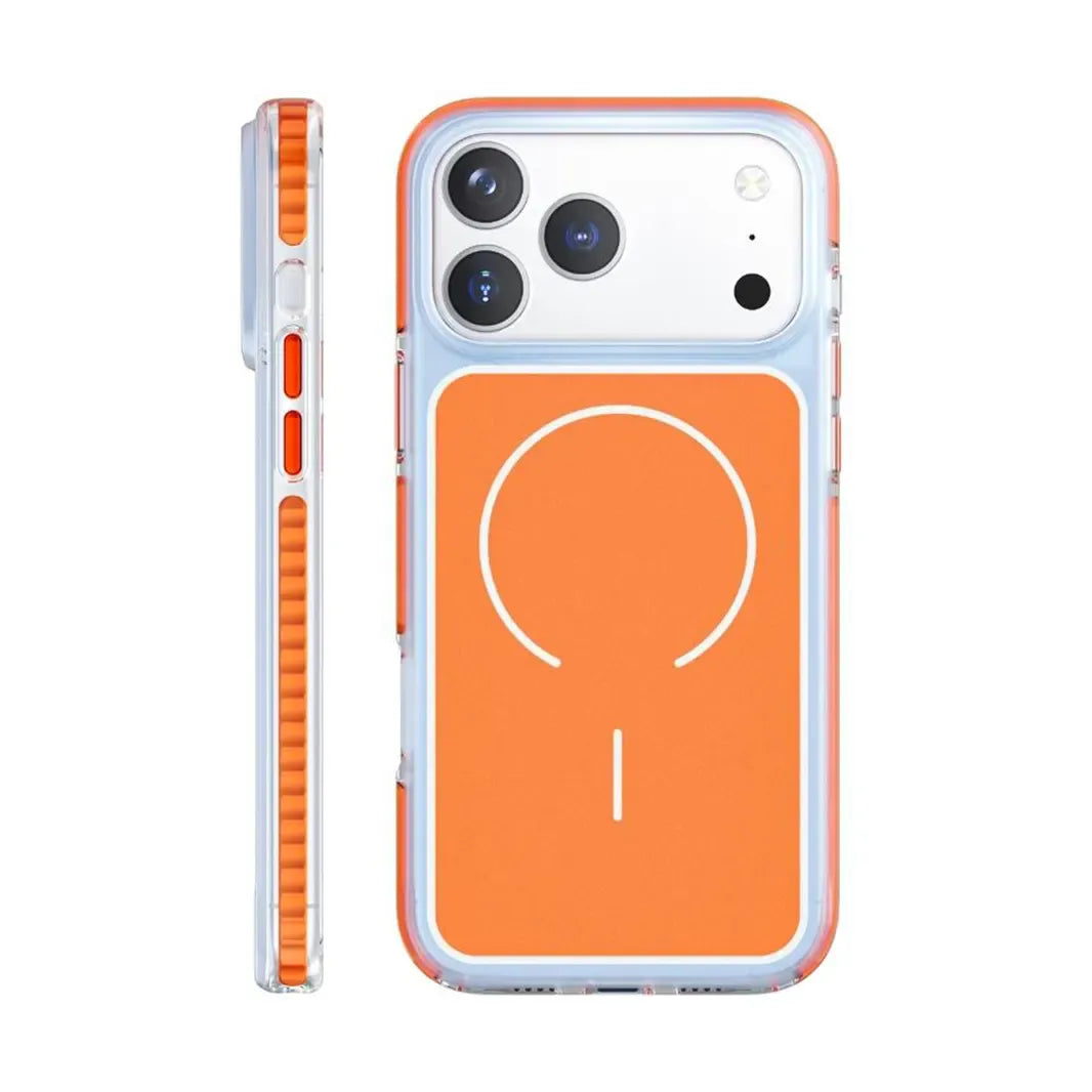 Cosmic Orange Frosted Skin Feel Magnetic MagSafe Hard Case for iPhone 17 Pro Max Cases & Covers