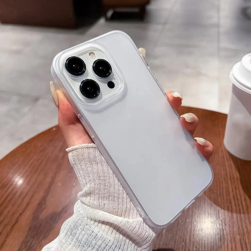 ktusu Generic Cases & Covers Frosted Slim Matte Paper Case for iPhone 16 Pro Max White