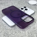 Cases & Covers for iPhone 14 Pro / Deep Purple / With MagSafe Frosted Ultra-thin Slim Matte MagSafe Phone Case for Apple iPhone