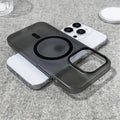 Cases & Covers for iPhone 15 Pro Max / Smoke / With MagSafe Frosted Ultra-thin Slim Matte MagSafe Phone Case for Apple iPhone