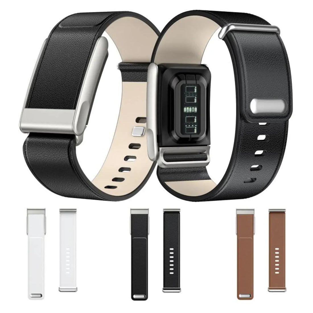 Watch Bands Genuine Leather Replacement Band Strap for Whoop 5.0 (MG) ECG | LIFE