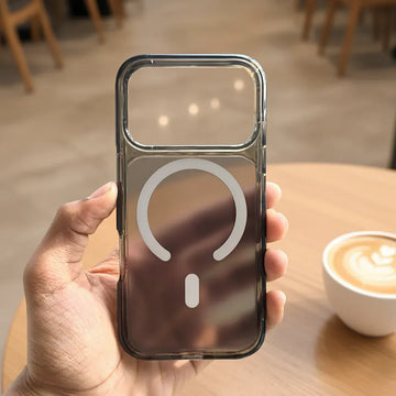 Cases & Covers Glassy Smokey translucent matte Magsafe Hard Case for iPhone 17 Pro Max