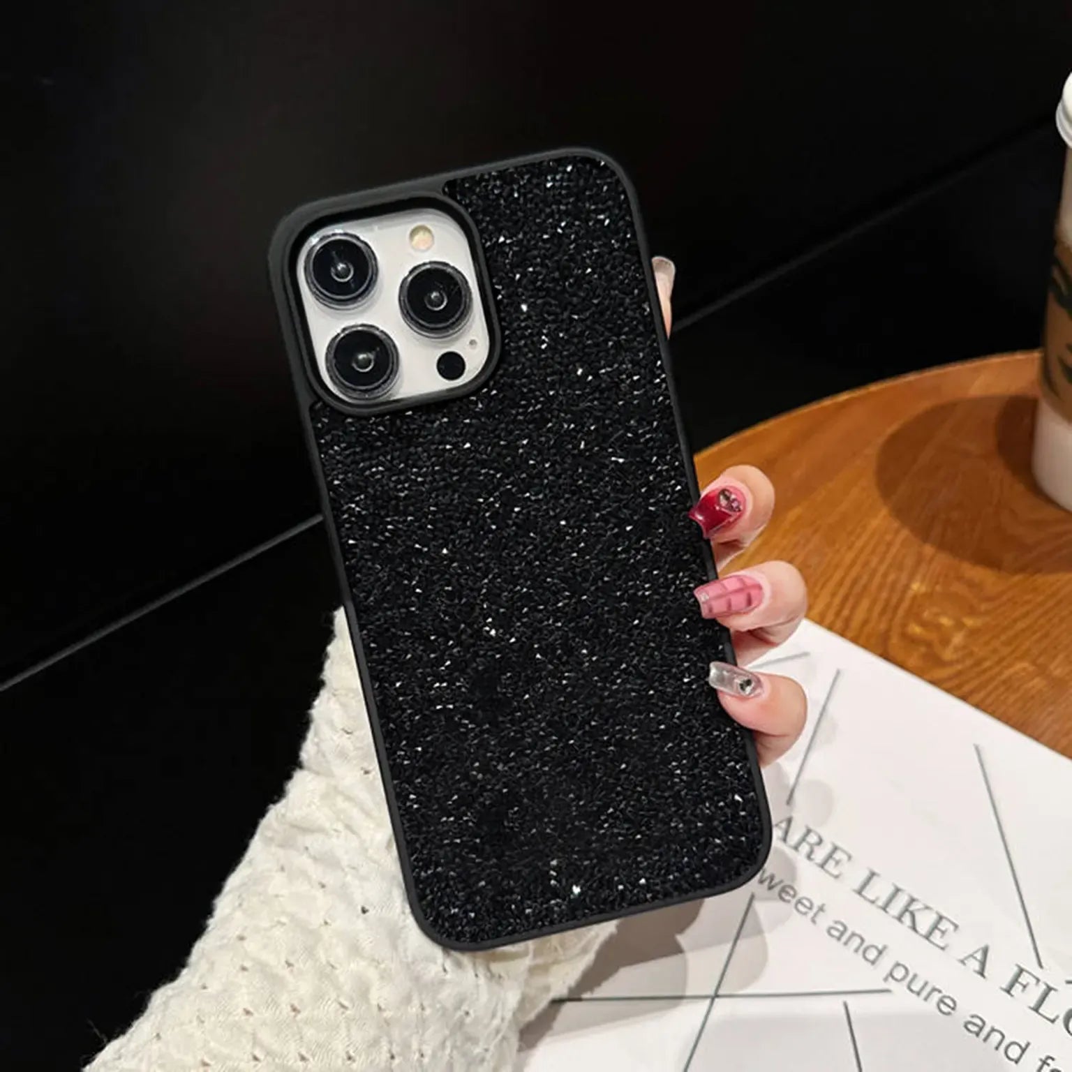 Cases & Covers Glitter Shiny Bling Hard Case for iPhone 16 Pro Max
