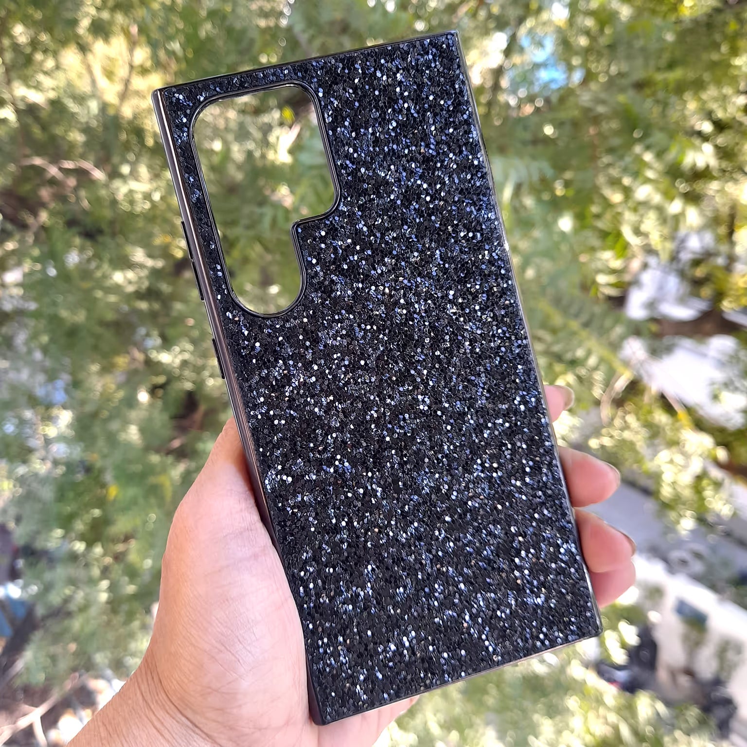 Cases & Covers Glitter Shiny Bling Hard Case for Samsung S24 Ultra