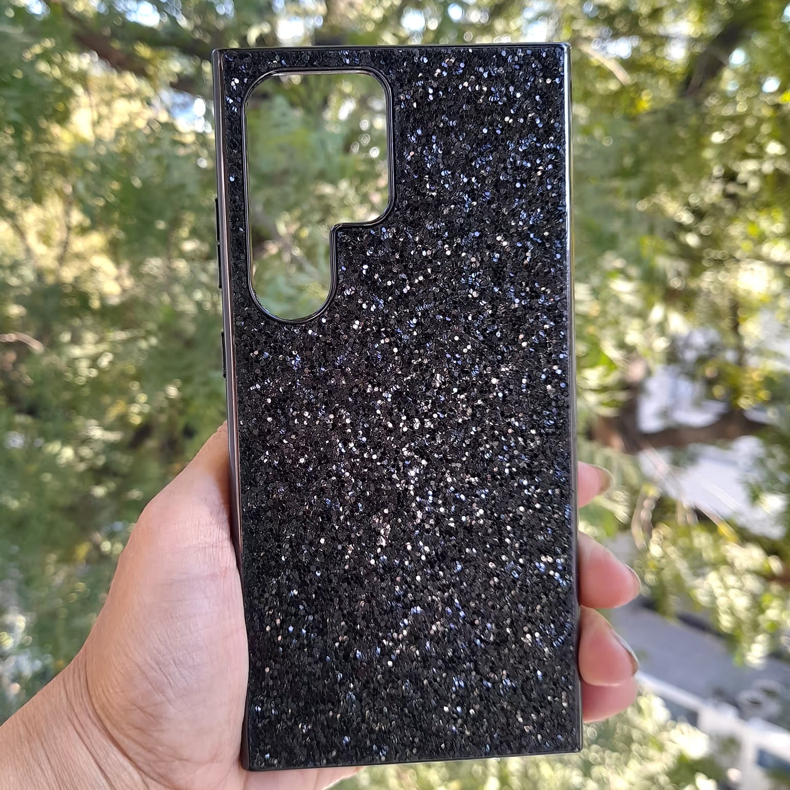 Cases & Covers Glitter Shiny Bling Hard Case for Samsung S24 Ultra