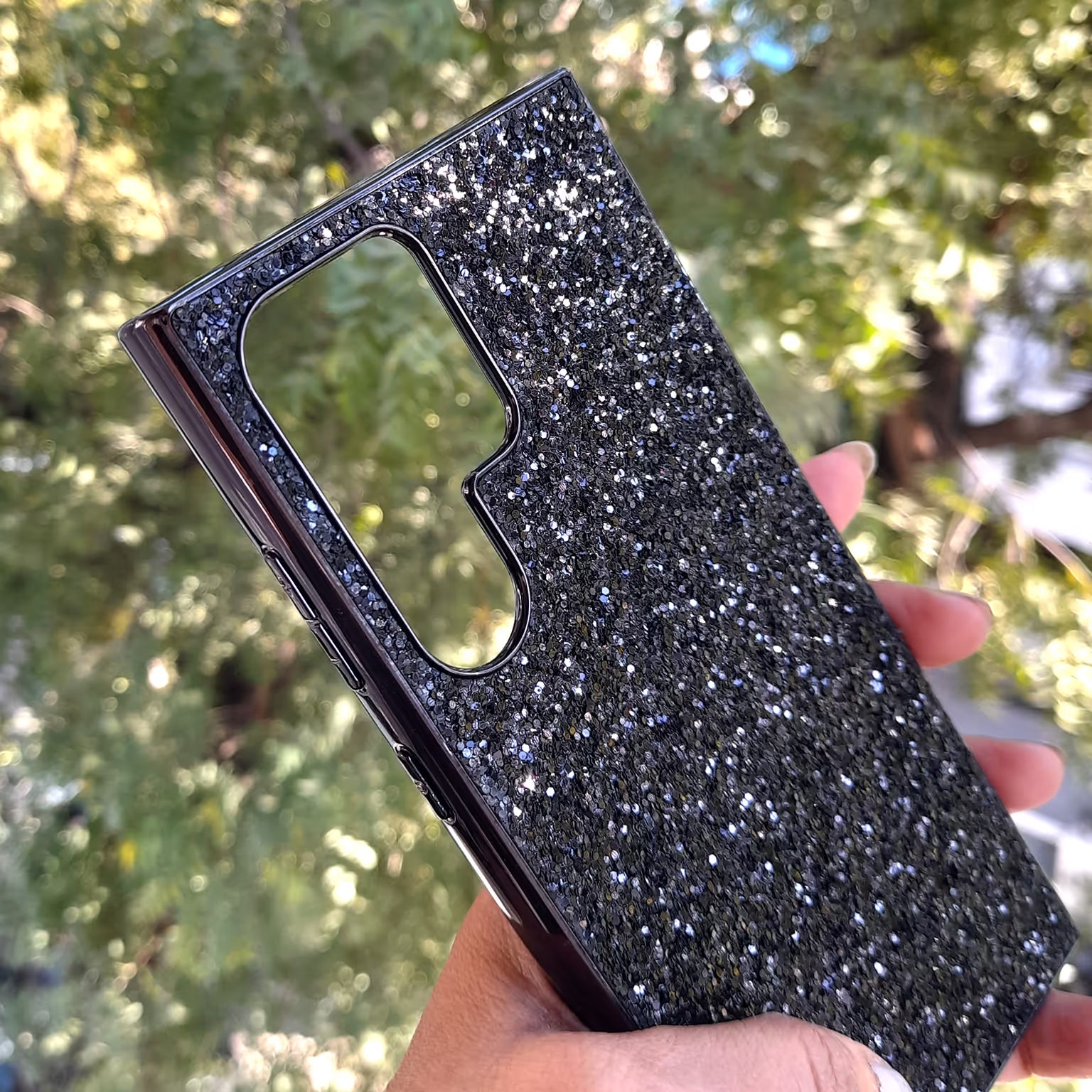 Cases & Covers Glitter Shiny Bling Hard Case for Samsung S24 Ultra