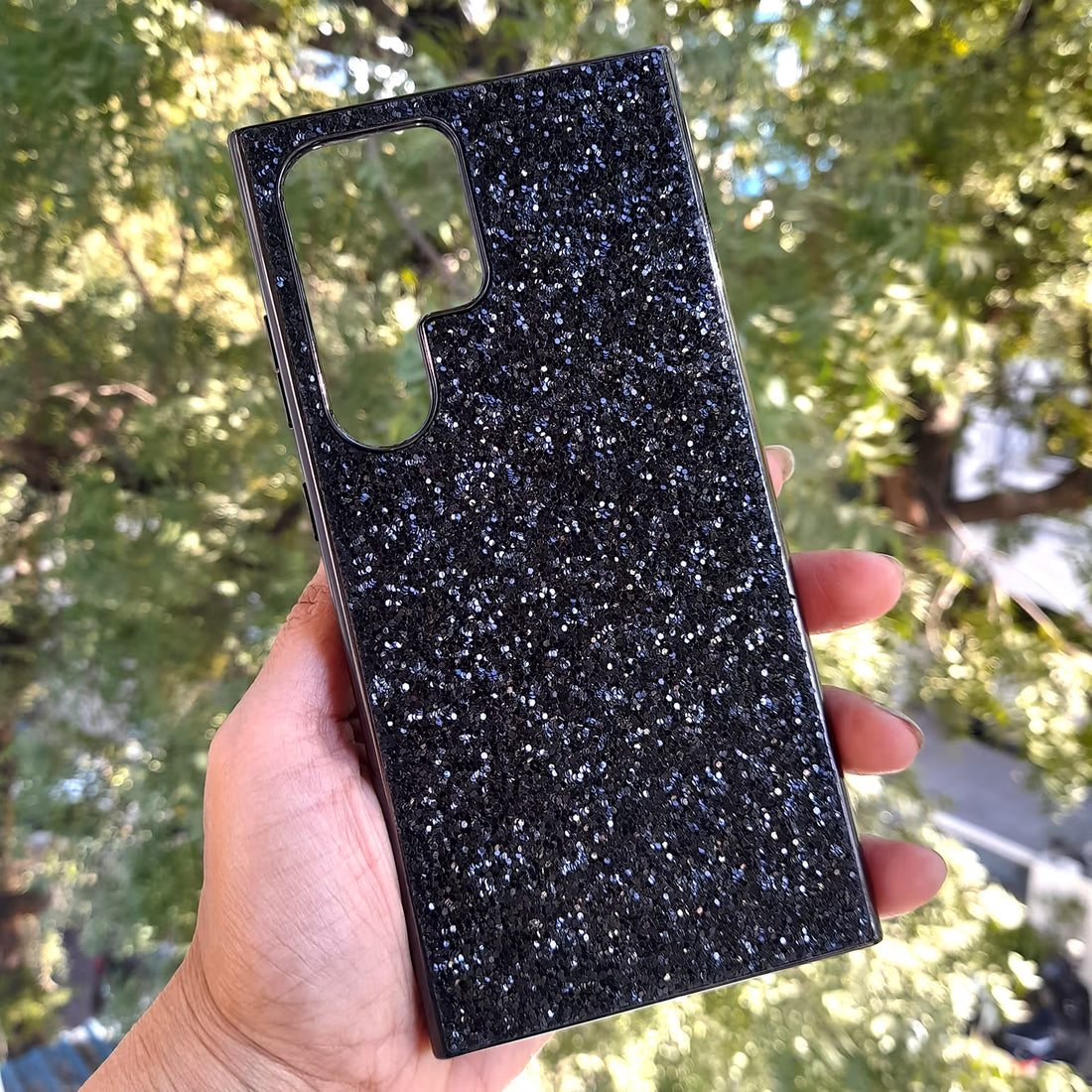 Cases & Covers Glitter Shiny Bling Hard Case for Samsung S24 Ultra